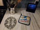 Blue Jay Pair of Pot Holders Kitchen Heat Resistant Pot Holders Sets Oven Hot Pads for Cooking Baking BBQ, 7 1/2 x 7 1/2